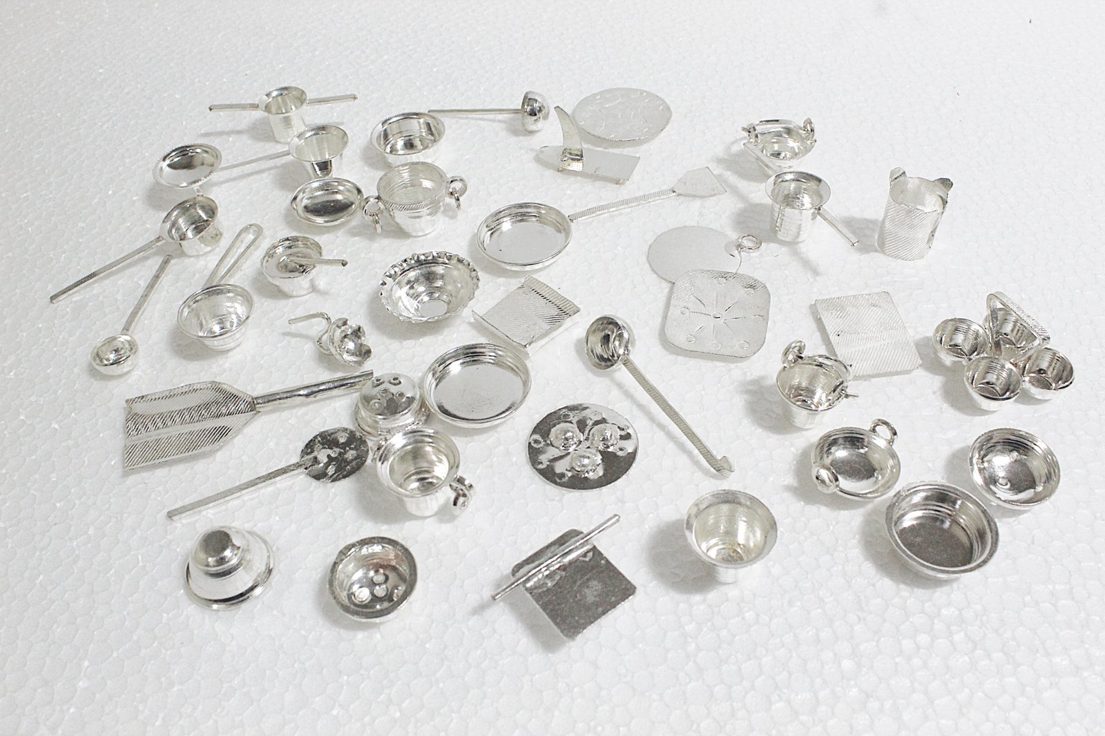 Silver Baby Kitchen Set